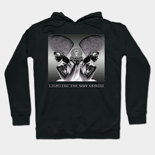 Lighting the way Gemini Hoodie